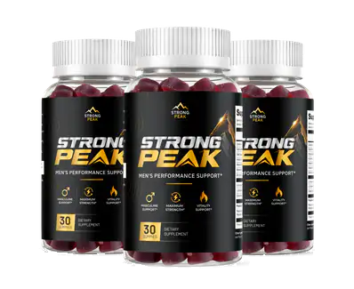 Three bottles of Strong Peak